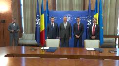 Semnarea contractului între CNAIR și compania Pizzarotti pentru execuția Lotului 1 al Autostrăzii Ploiești-Buzău (secțiunea A7)