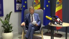 Conferința de presă susținută de Ambasadorul Uniunii Europene în Republica Moldova, Jānis Mažeiks