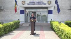 Briefing de presă organizat de Inspectoratul General al Poliției în contextul evenimentelor care urmează să se desfășoare duminică, 19 iunie