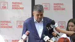 Declarații de presă susținute de președintele PSD Marcel Ciolacu, după reuniunea Biroului Permanent Național al Partidului Social Democrat din 27 iunie 2022