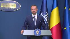 Conferință de presă după ședința Guvernului României din 27 iunie 2022