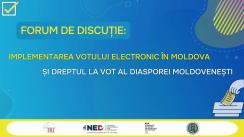 Forumul de discuție „Implementarea Votului Electronic în Moldova”