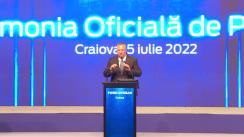 Declarație de presă susținută de premierul României, Nicolae-Ionel Ciucă, în vizită la fabrica Ford Craiova