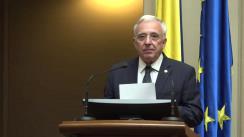 Briefing de presă susținut de Guvernatorul Băncii Naționale a României, Mugur Isărescu, privind hotărârile Consiliului de administrație al BNR pe probleme de politică monetară