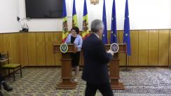 Conferință de presă susținută de prim-ministra Republicii Moldova, Natalia Gavriliță, după ședința Guvernului Republicii Moldova din 6 iulie 2022