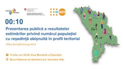 Prezentarea publică a rezultatelor estimărilor privind numărul populației cu reședință obișnuită în profil teritorial