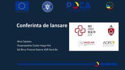 Conferința de presă de lansare a proiectului Iași - Smart Healthy City