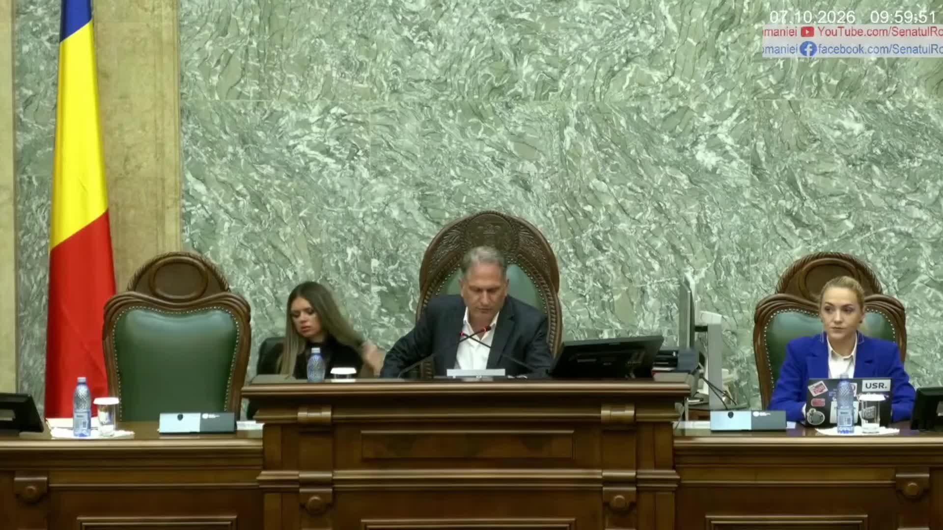 Ședința în plen a Senatului României din 7 octombrie 2026