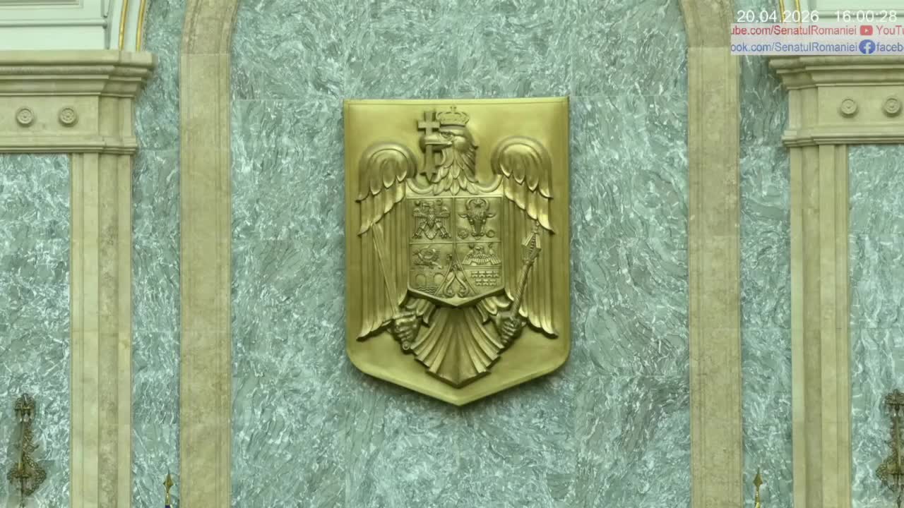 Ședința în plen a Senatului României din 20 aprilie 2026