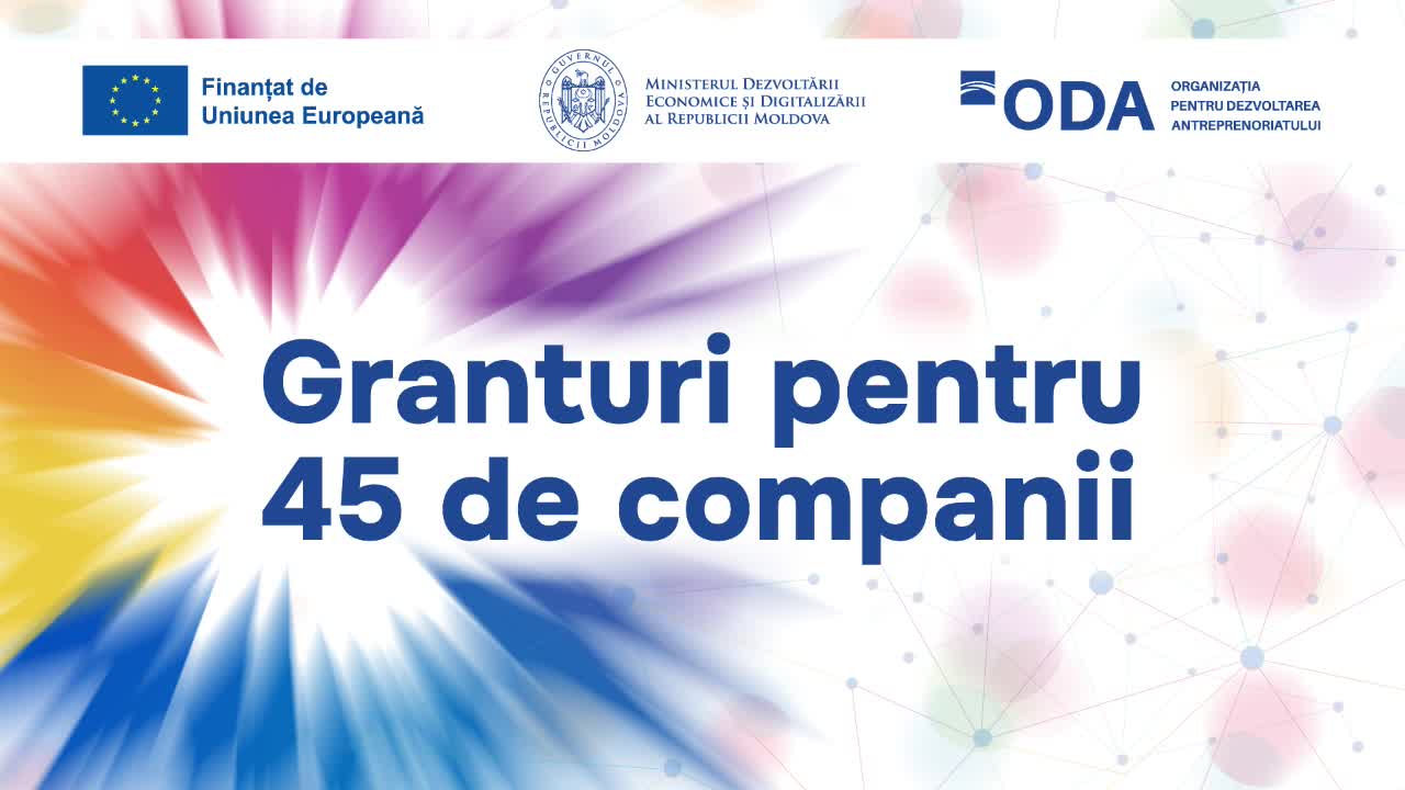 Eveniment de anunțarea a beneficiarilor de granturi prin programele ODA