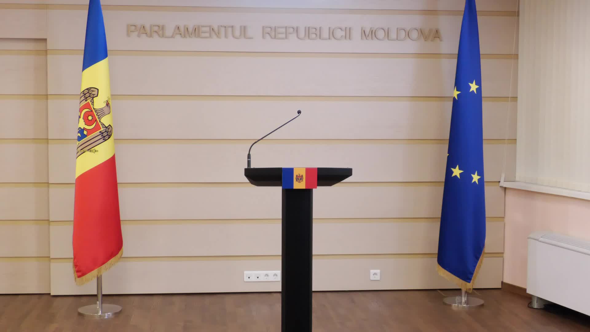 Briefing de presă al deputatului fracțiunii PSRM, Petru Burduja