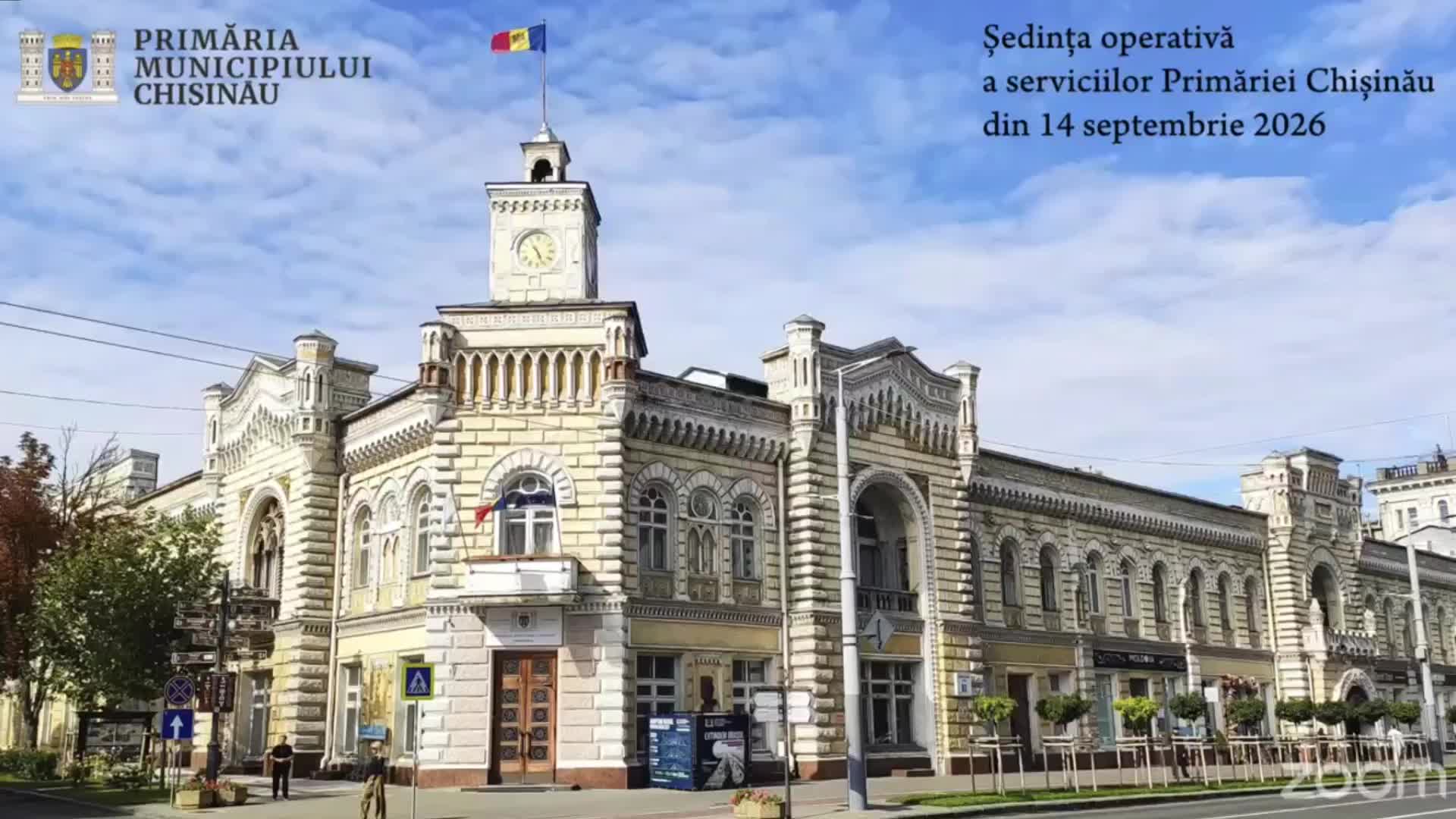 Ședința operativă a serviciilor Primăriei Chișinău din 14 septembrie 2026
