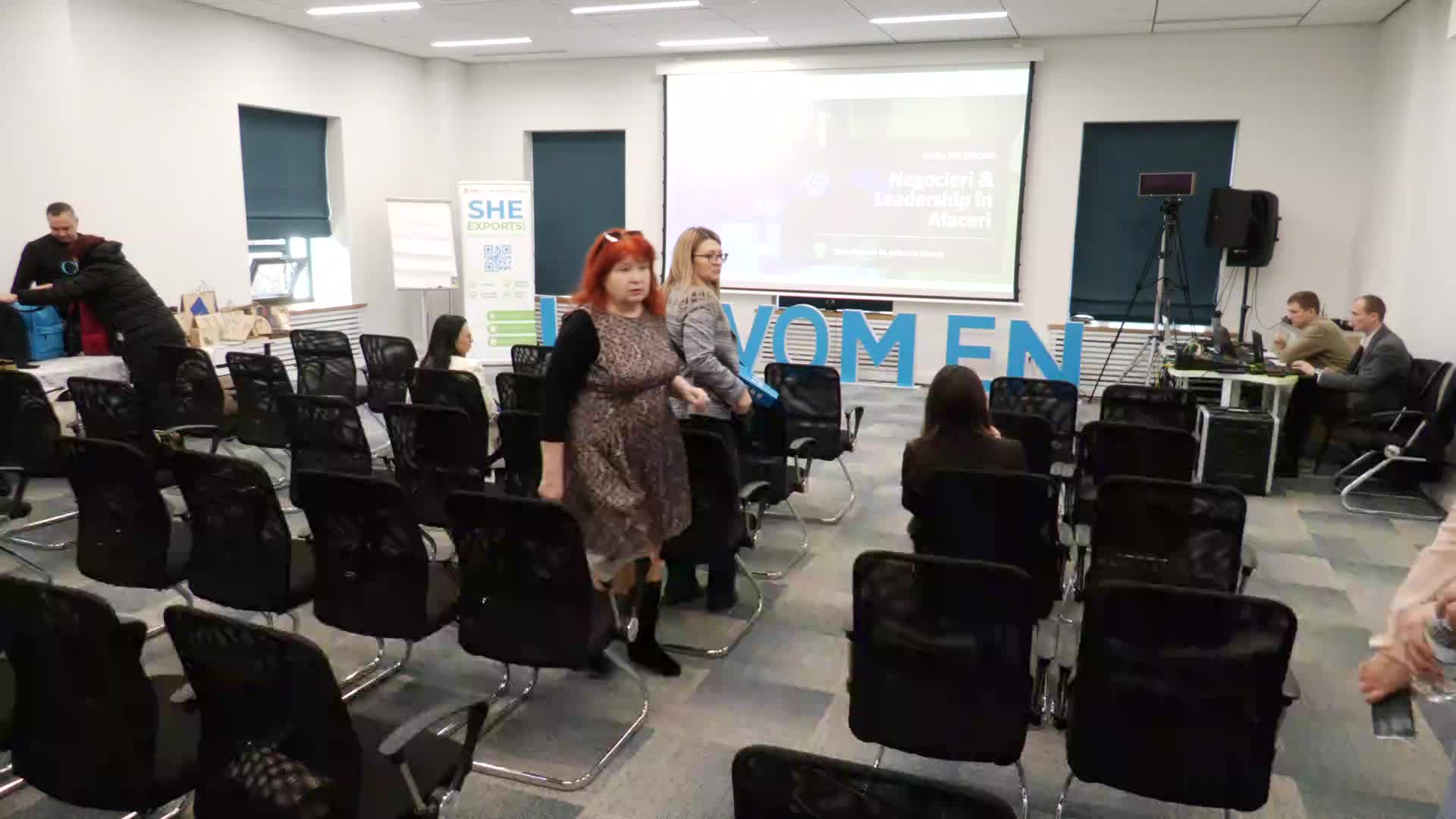 Evenimentul-atelier: Academia SHE EXPORTS „Negocieri și Leadership în Afaceri”