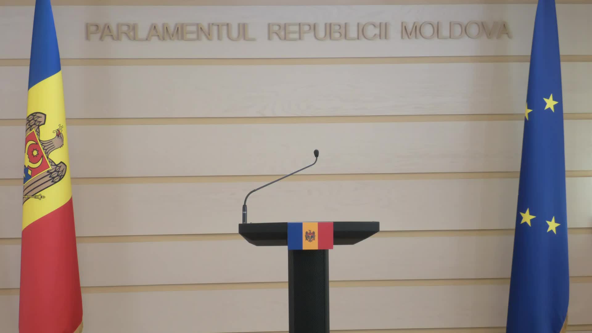 Briefing de presă susținut de vicepreședintele Parlamentului Republicii Moldova, Vlad Batrîncea