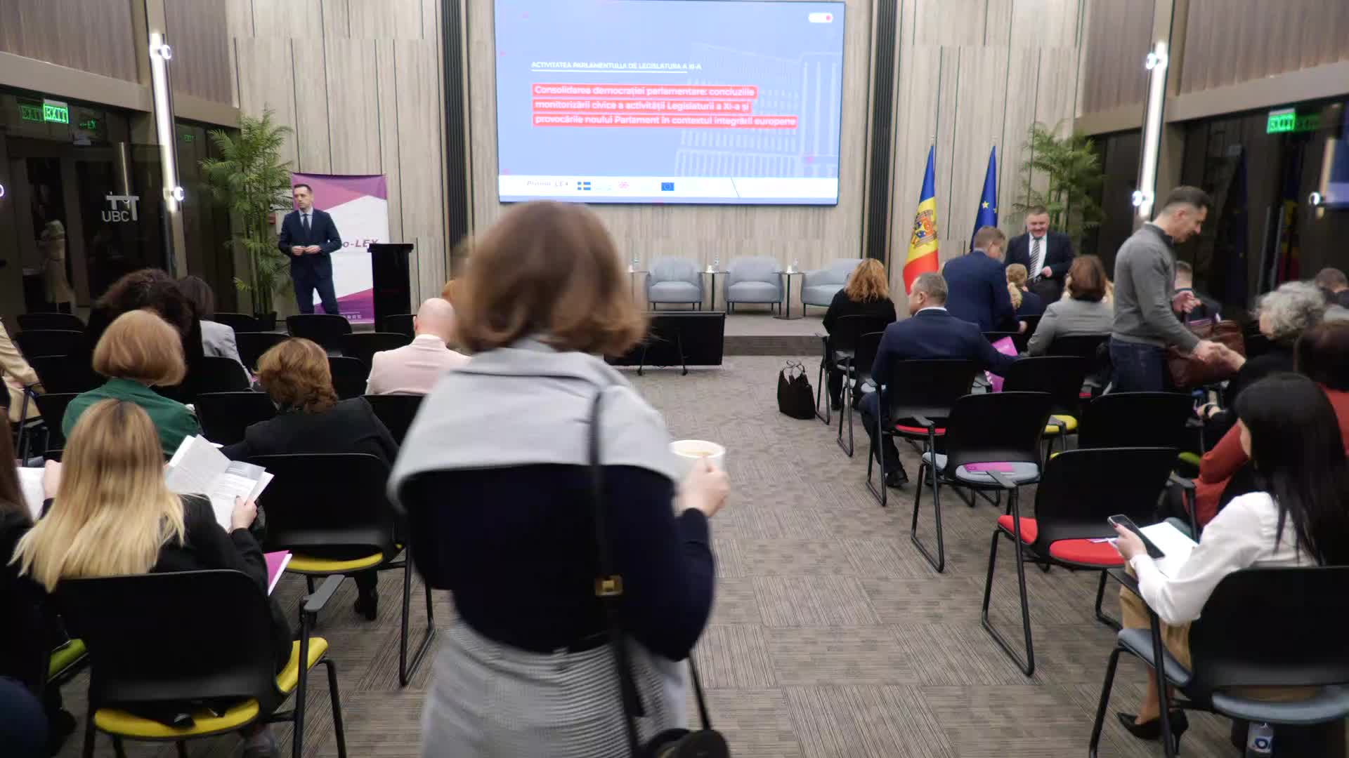 Evenimentul „Consolidarea democrației parlamentare: concluziile monitorizării civice a activității Legislaturii a XI-a și provocările noului Parlament în contextul integrării europene”