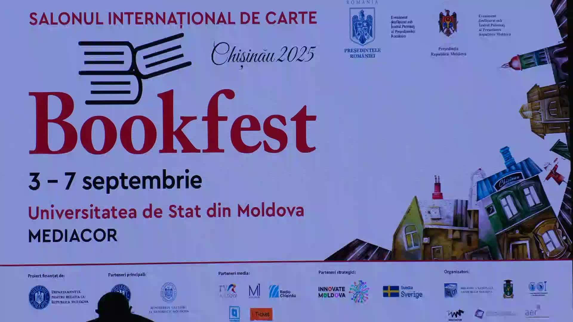 Conferință de presă privind detaliile celei de-a VIII-a ediții a Salonului Internațional de Carte Bookfest