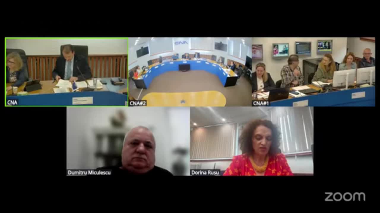Ședința Consiliului Național al Audiovizualului din 21 aprilie 2026