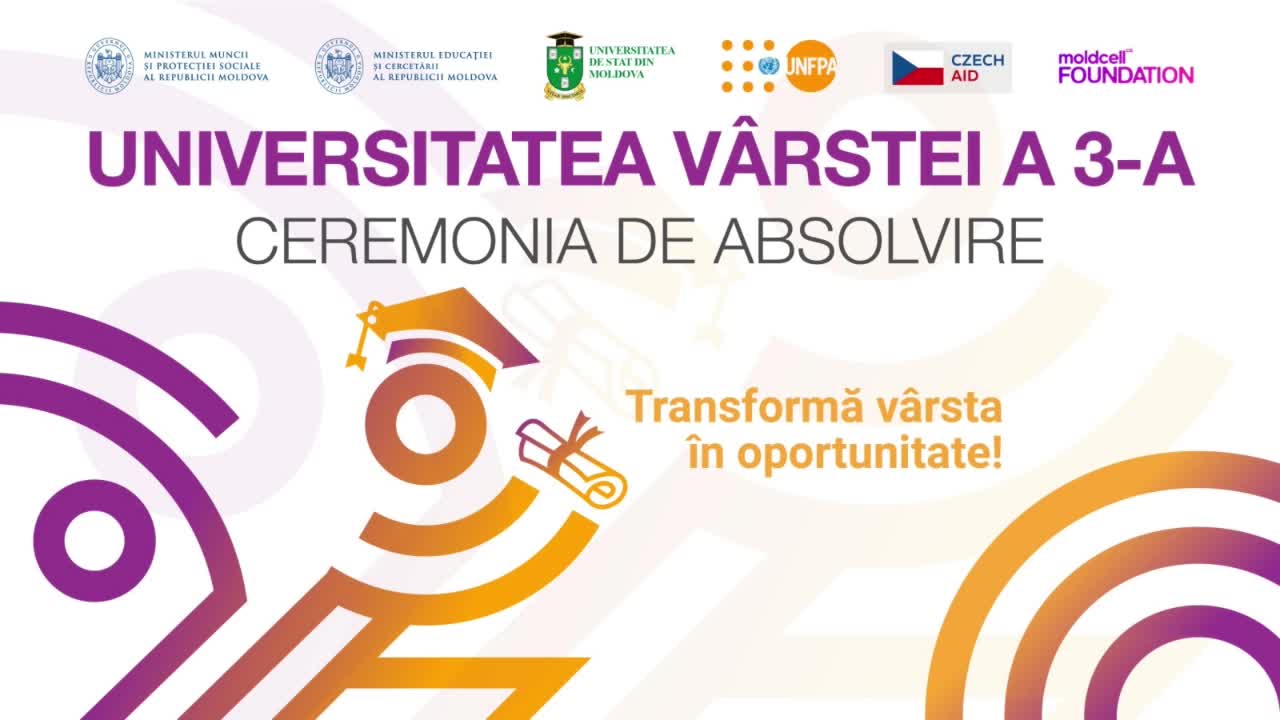 Universitatea Vârstei a 3-a: Ceremonia de absolvire