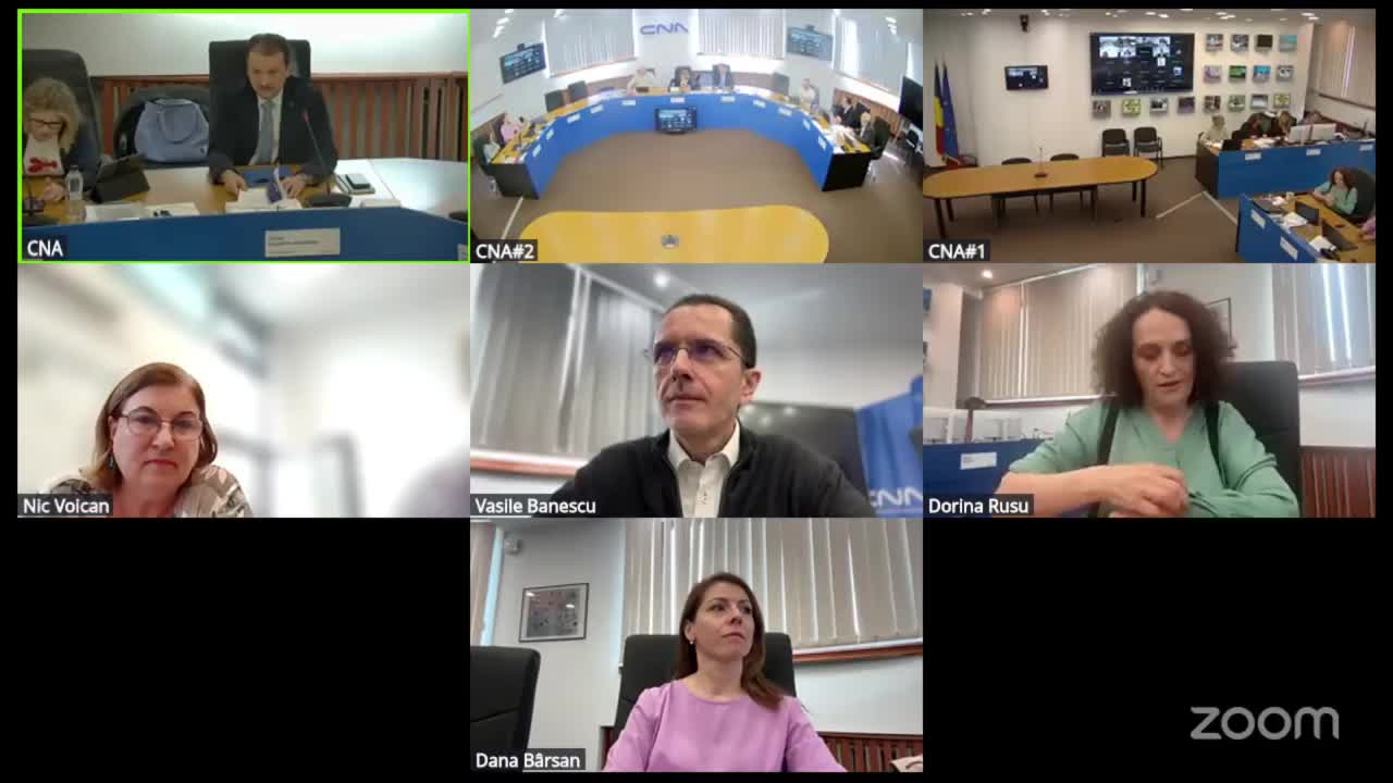 Ședința Consiliului Național al Audiovizualului din 29 aprilie 2026