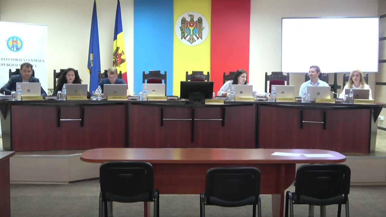 Ședința Comisiei Electorale Centrale din 14 august 2024