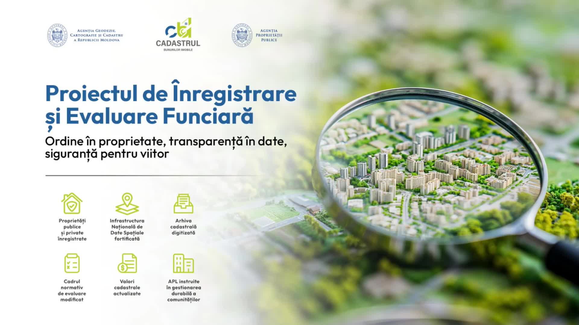 Evenimentul de totalizare a Proiectul de Înregistrare și Evaluare Funciară „Ordine în proprietate, transparență în date, siguranță pentru viitor”