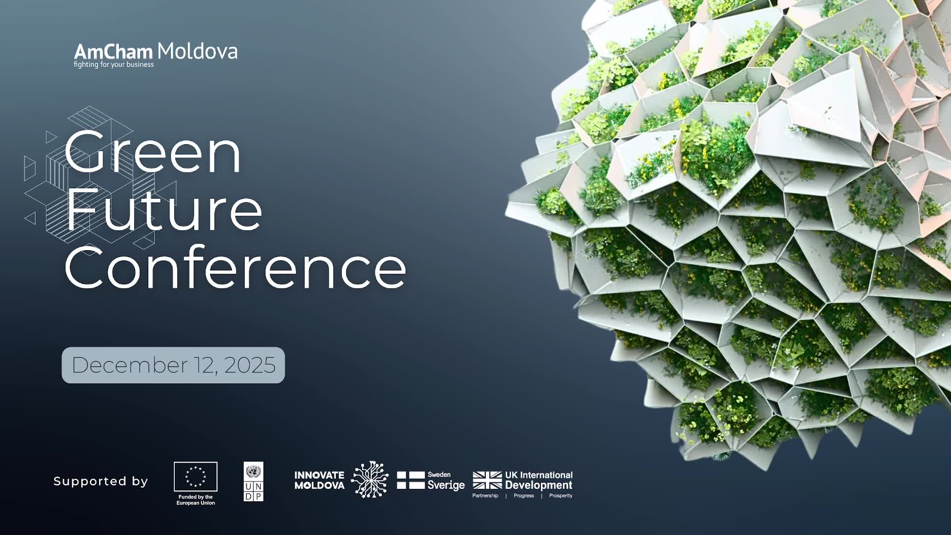 Green Future Conference 2025, organizată de AmCham Moldova