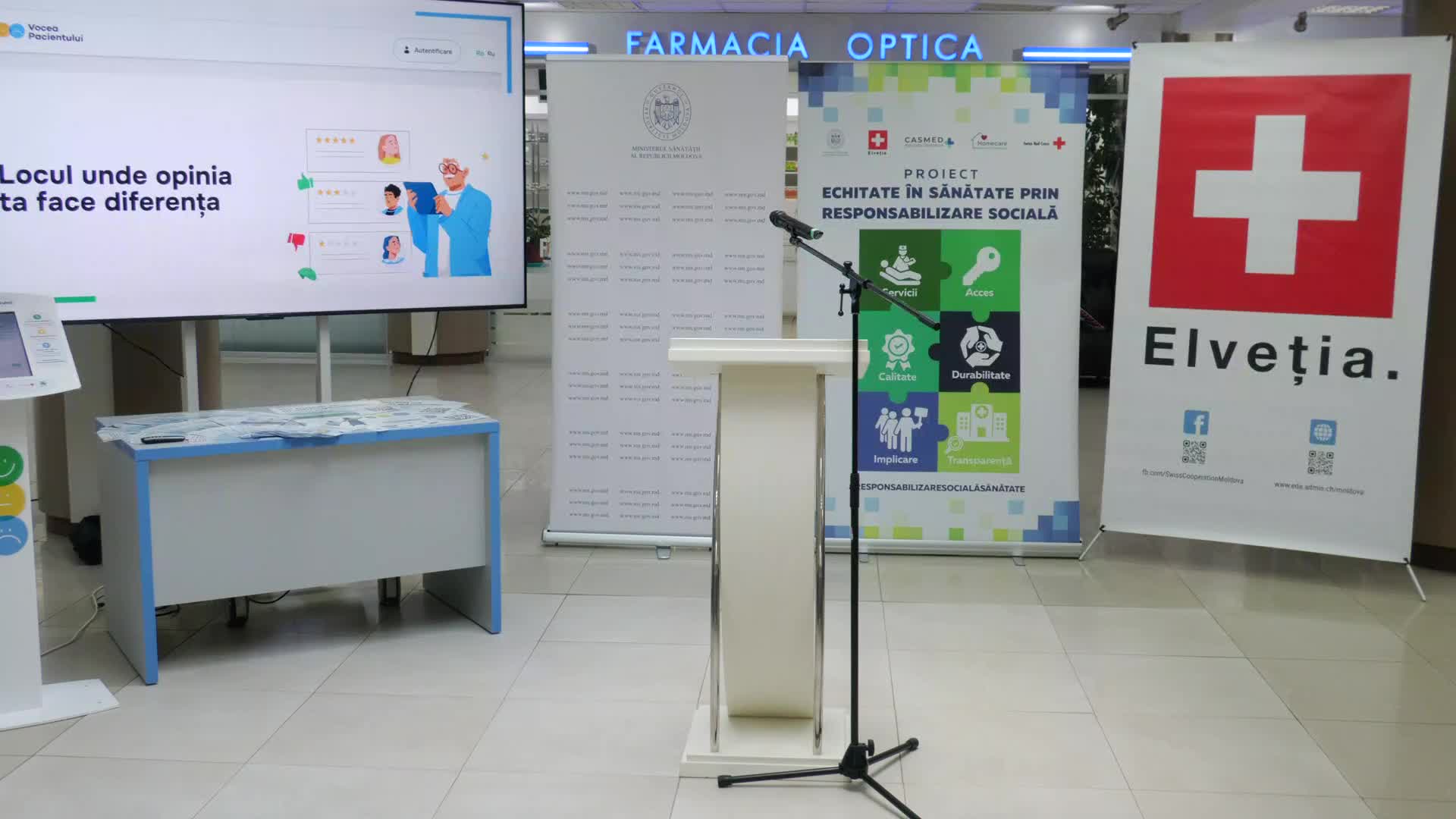 Evenimentul oficial de lansare a platformei „Vocea Pacientului”