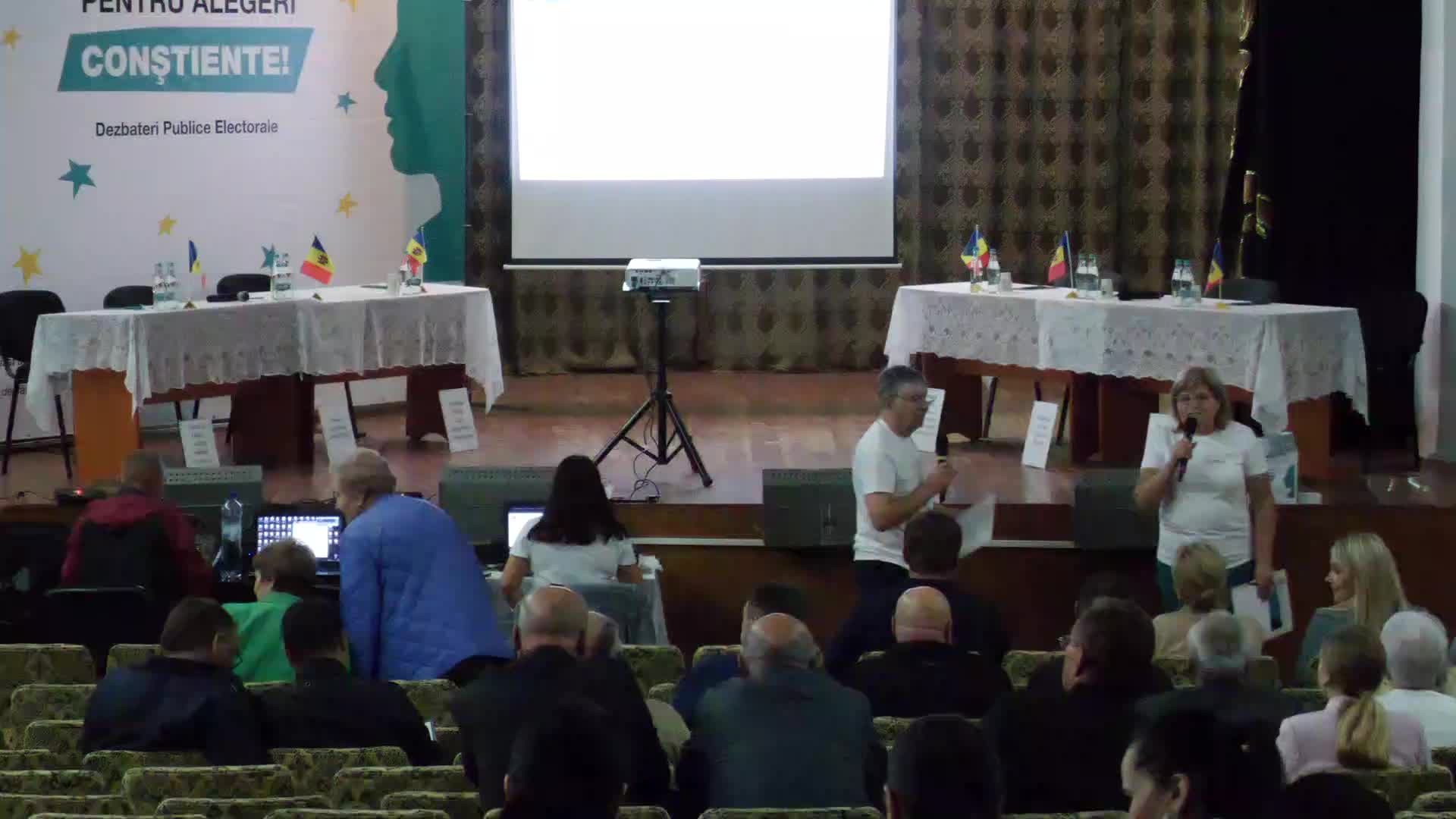 Dezbateri electorale în cadrul proiectului „Societatea civilă pentru alegeri conștiente” organizate la Drochia