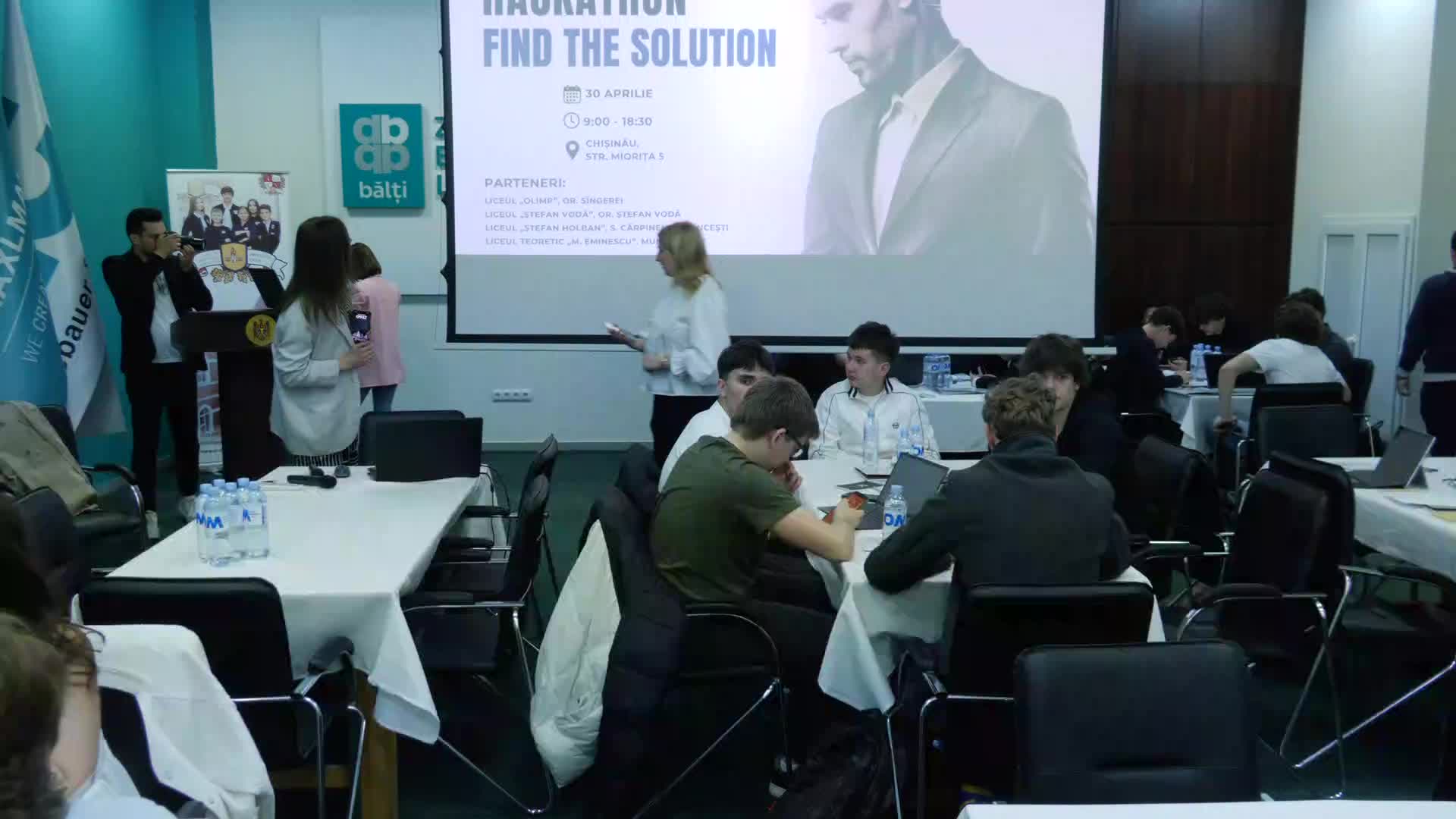 Proiectul educațional „Leadership și antreprenoriat în era digitală”. Hackathon: find the solution