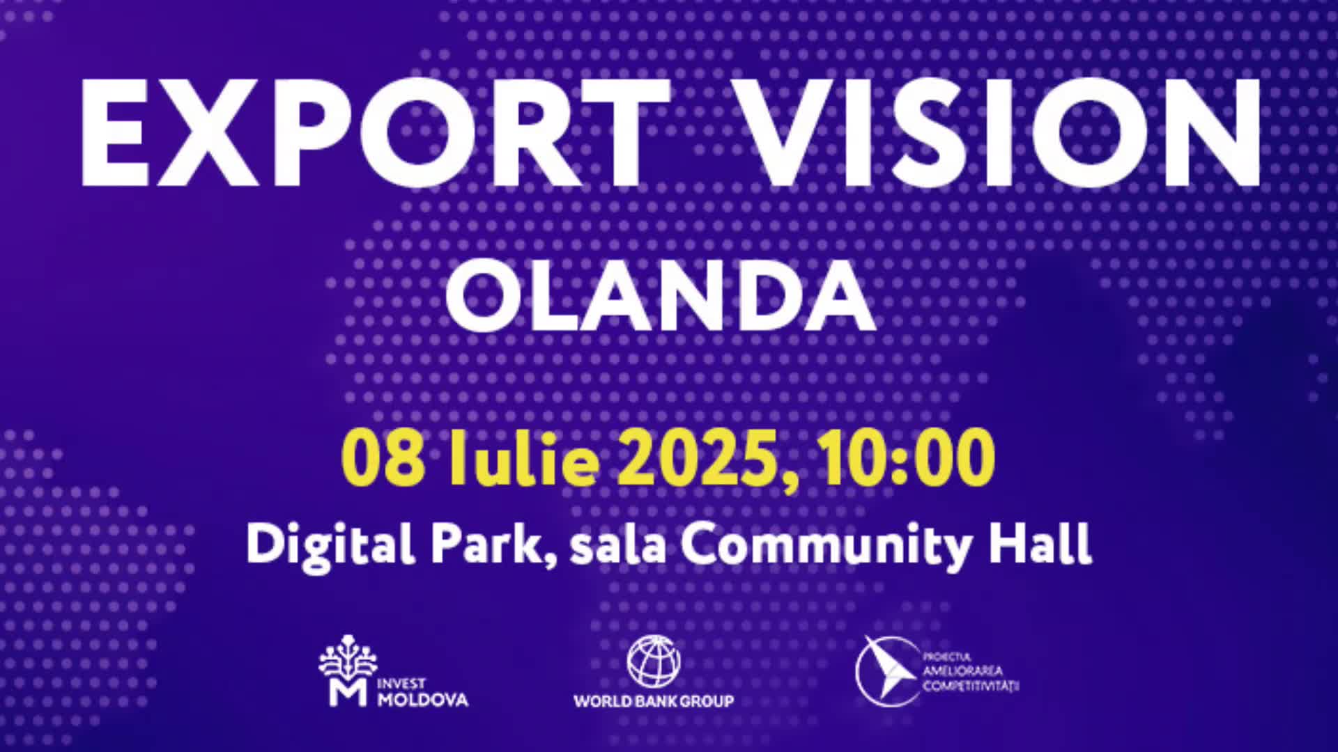 Export Vision Olanda. Studiu de piață destinat companiilor din Republica Moldova