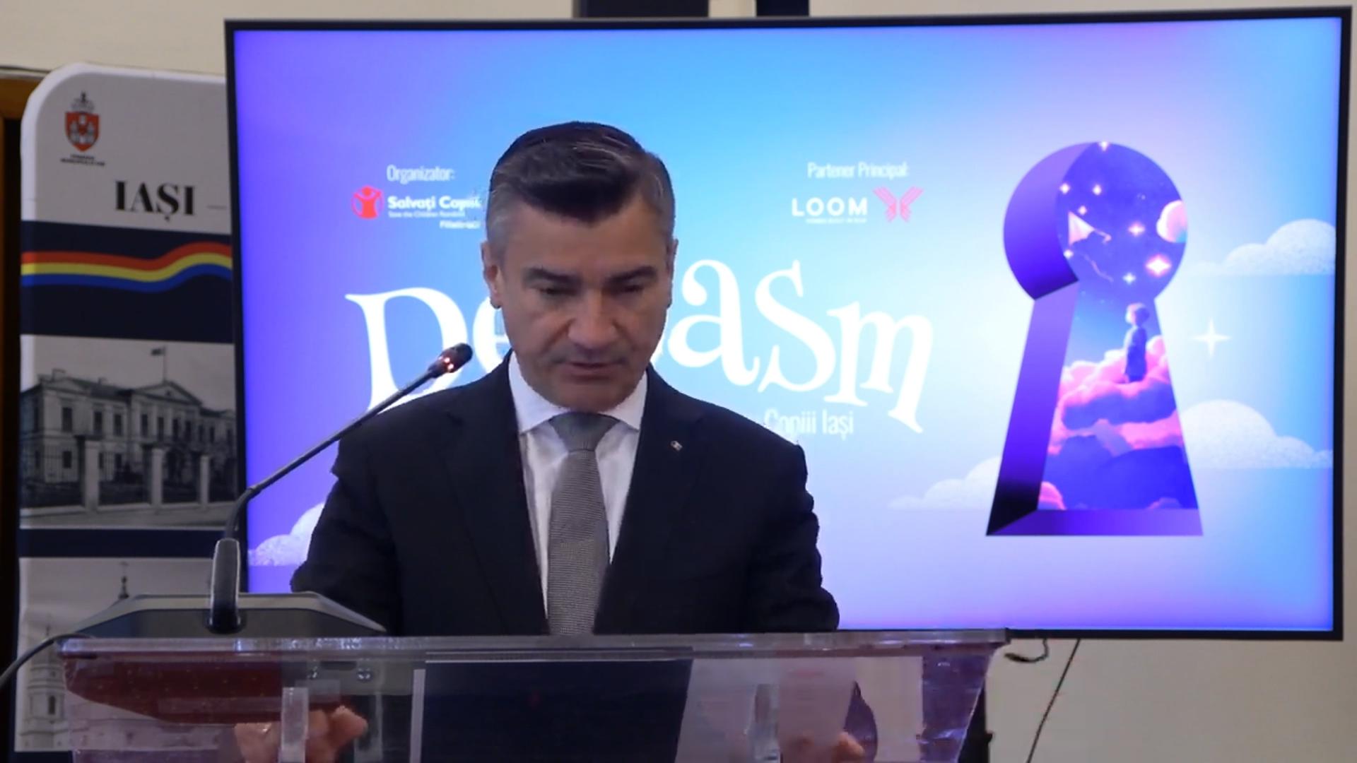 Conferinţă de presă susţinută de primarul Municipiului Iași, Mihai Chirica