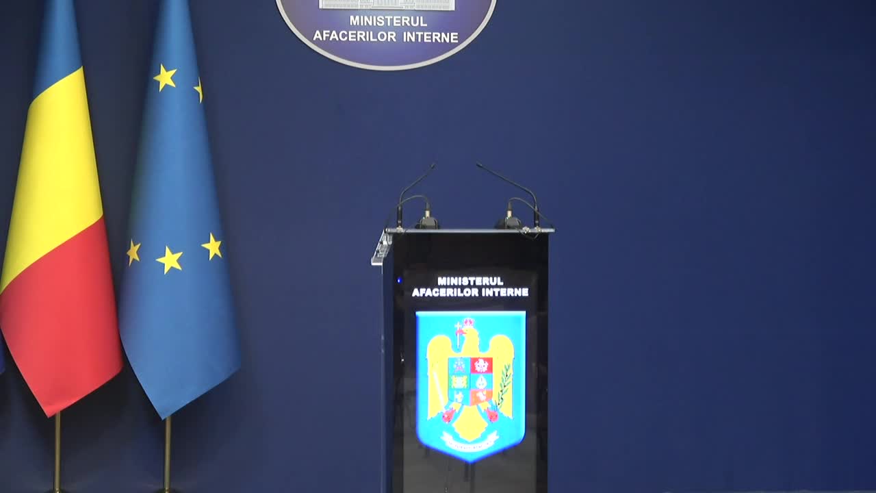 Declarații de presă organizate de Ministerul Afacerilor Interne al României despre misiunile structurilor MAI în contextul celui de-al doilea tur al alegerilor prezidențiale - ora 20:00