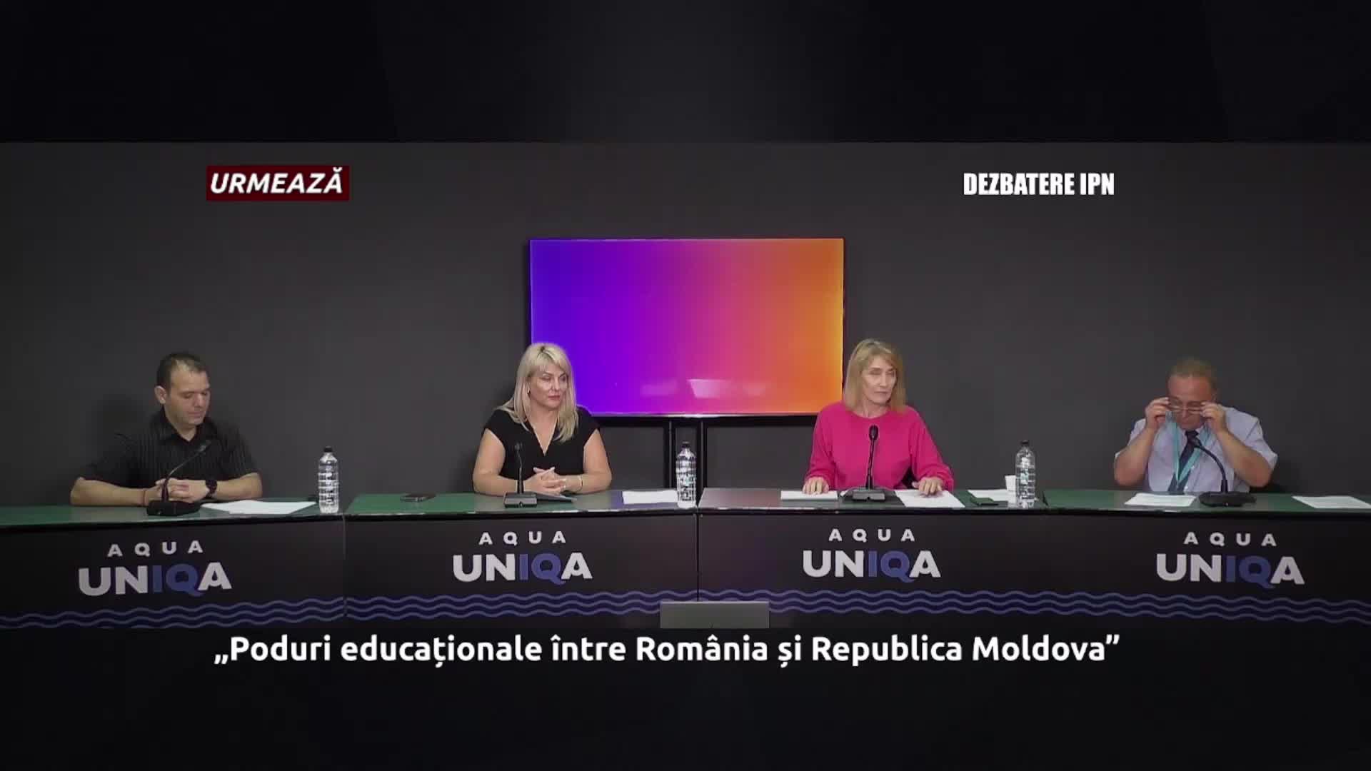 Dezbaterea publică organizată de Agenția de presă IPN cu tema „Poduri educaționale între România și Republica Moldova”