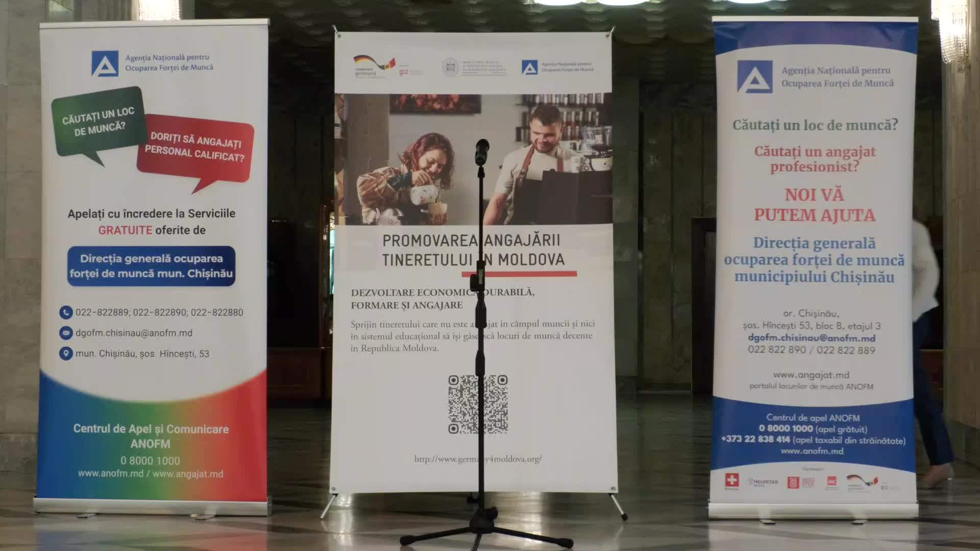 Târgul locurilor de muncă organizat de Agenția Națională pentru Ocuparea Forței de Muncă