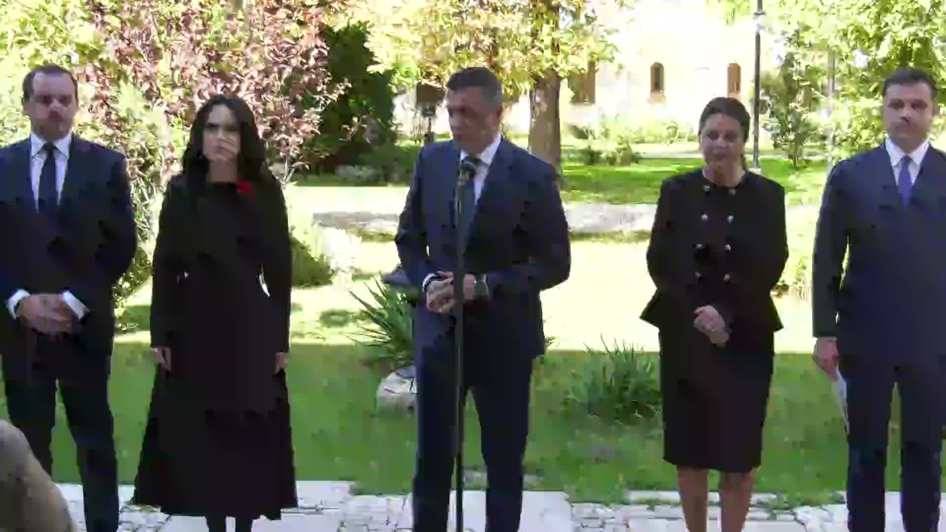 Declarație de presă susținută de președintele PSD, Sorin Grindeanu, președintele Camerei Deputaților, după consultările de la Palatul Cotroceni