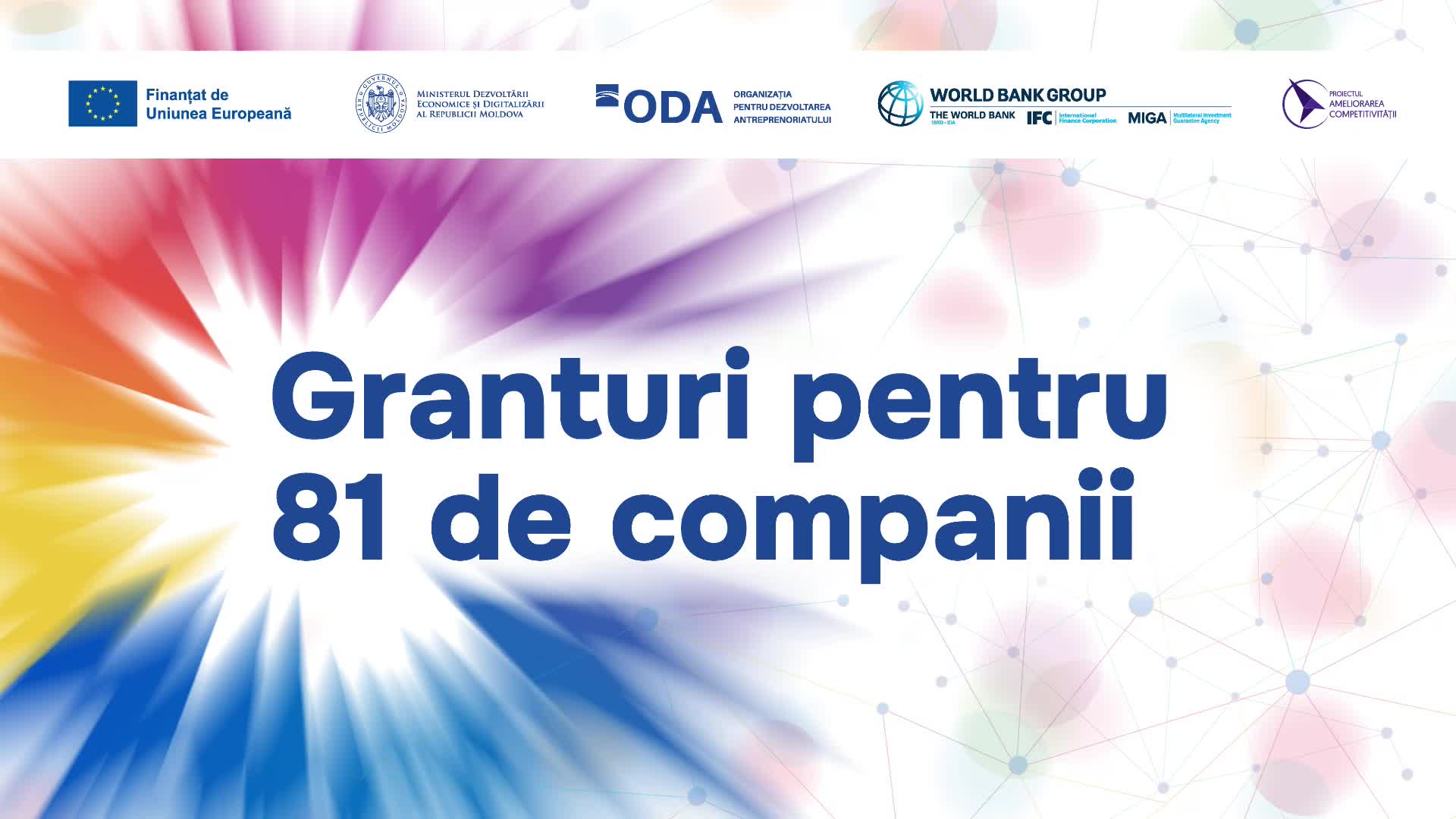 Eveniment de anunțarea a beneficiarilor de granturi prin programele Organizației pentru Dezvoltarea Antreprenoriatului