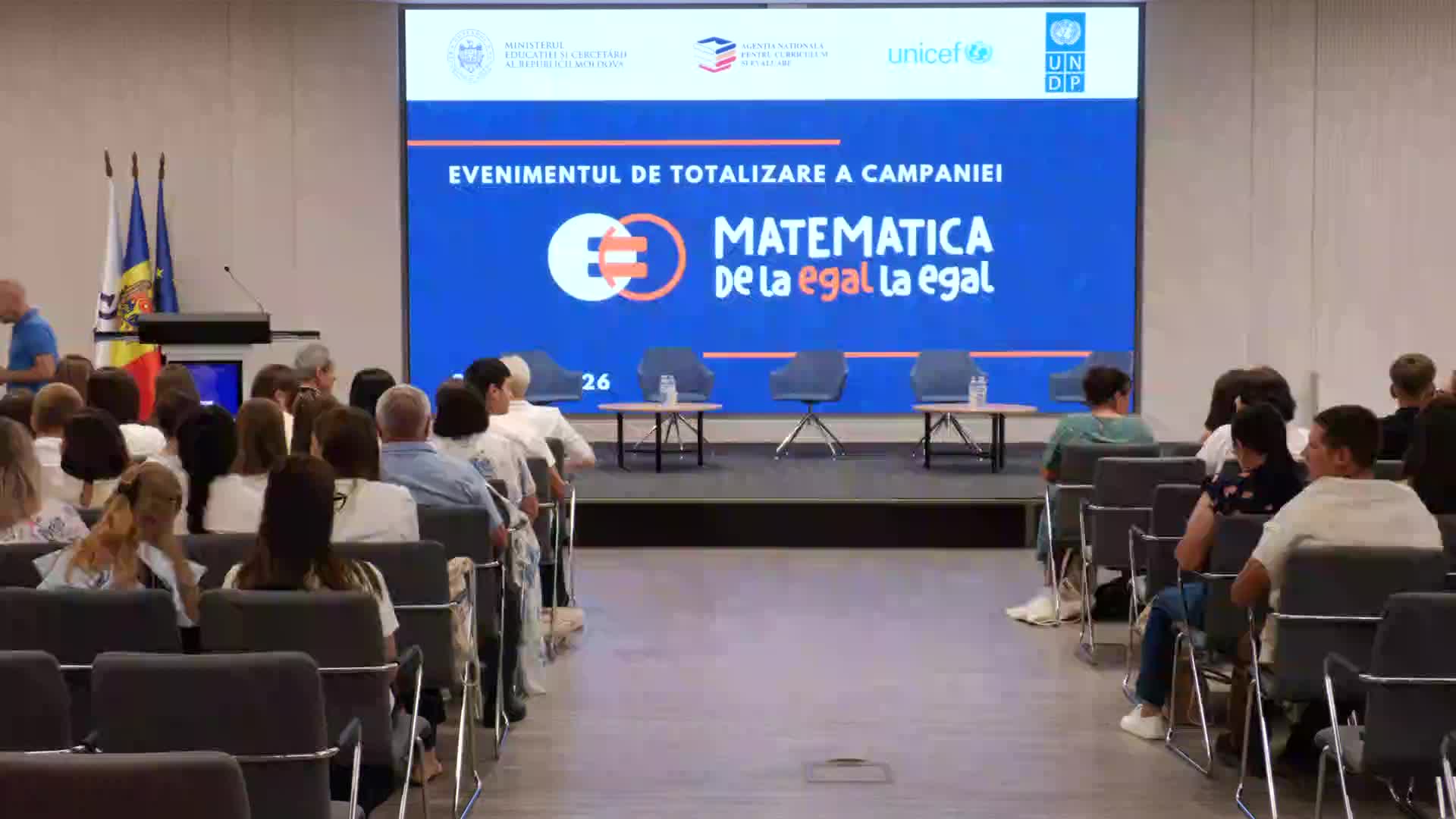 Evenimentul de totalizare a Campaniei „Matematica de la egal la egal”