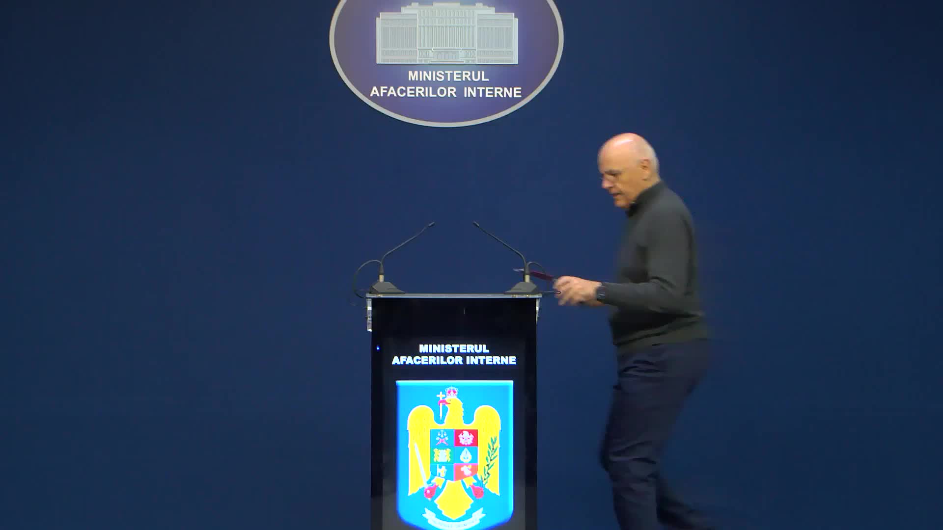 Declarație de presă susținută de Secretarul de stat al Departamentului pentru Situații de Urgență, Raed Arafat,  după reuniunea Comandamentului de iarnă