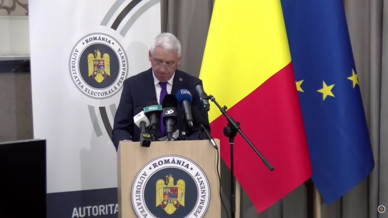 Conferință de presă susținută de Președintele Autorității Electorale Permanente, Adrian Țuțuianu