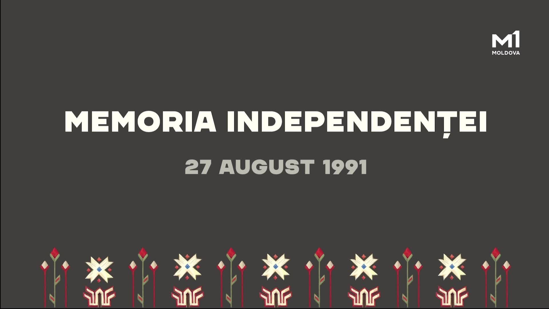 Ședința solemnă consacrată aniversării a 35 de ani de la proclamarea independenței Republicii Moldova