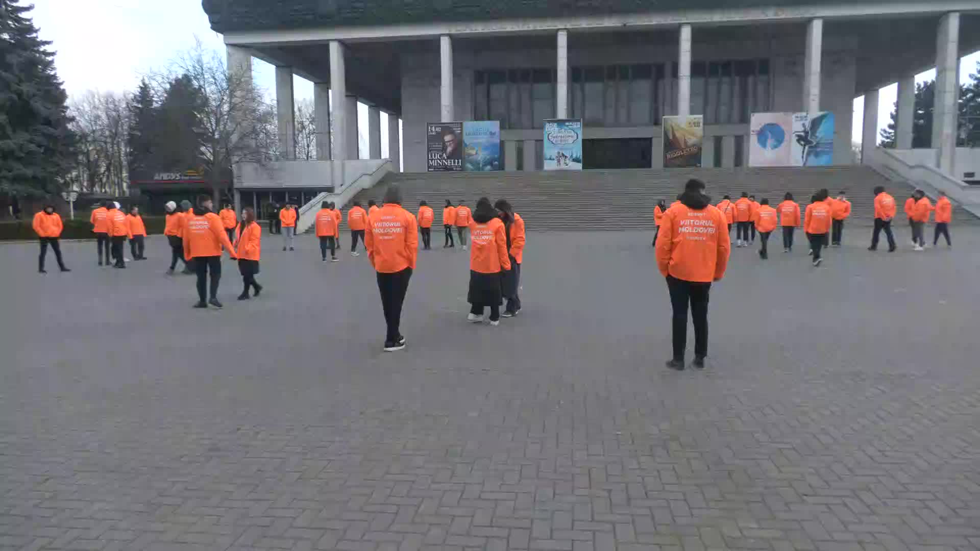 Flashmob „Eu sunt VIITORUL MOLDOVEI”