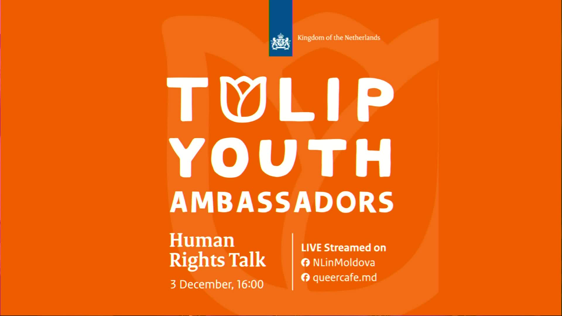 Evenimentul „Tulip Youth Ambassador Talk”