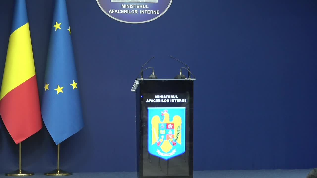 Declarație de presă organizată de Ministerul Afacerilor Interne al României, privind activitățile desfășurate de efectivele MAI în contextul campaniei electorale pentru cel de-al doilea tur al alegerilor prezidențiale – ora 10:00