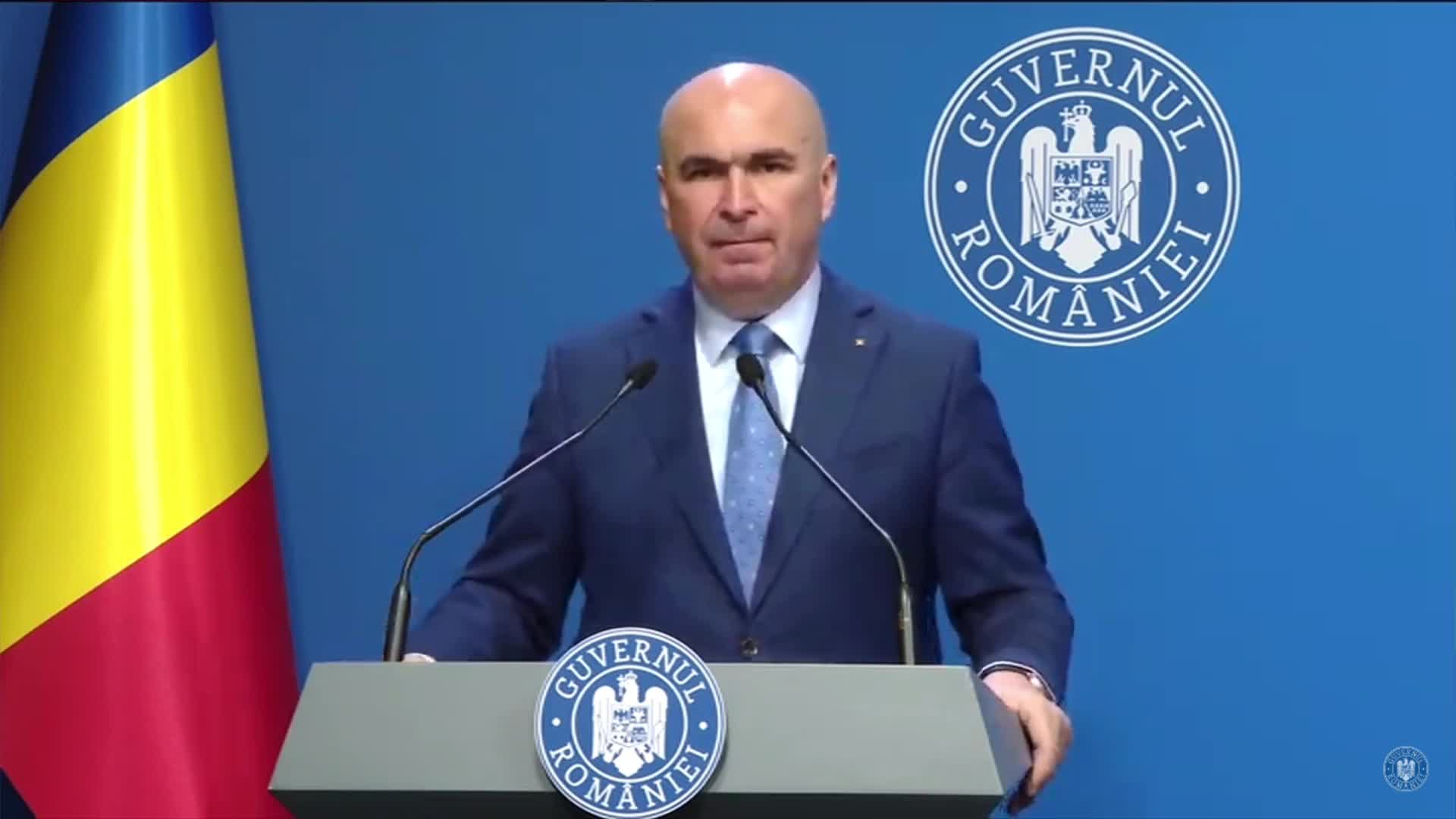 Conferință de presă susținută de prim-ministrul României, Ilie Bolojan
