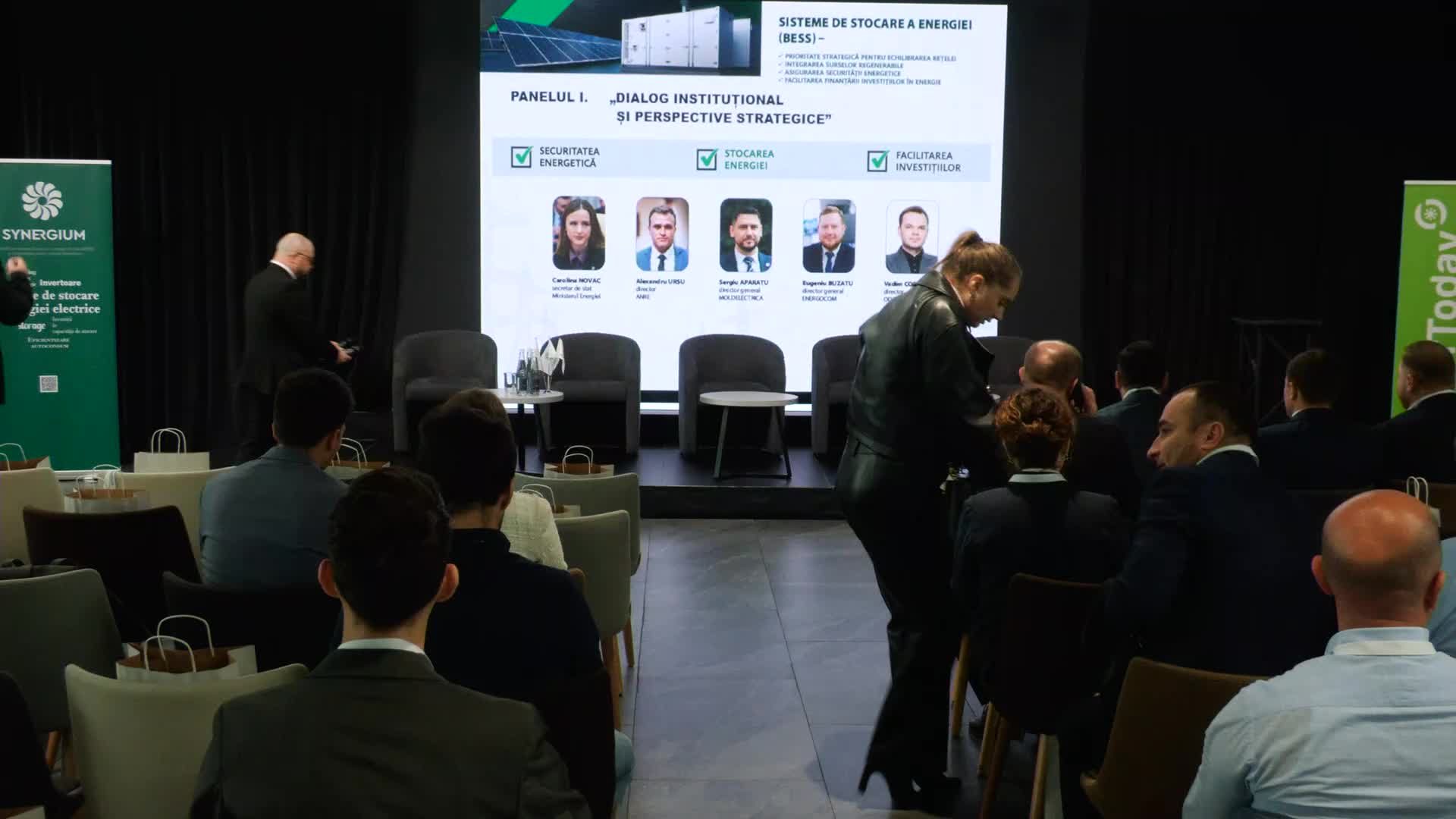 Conferința organizată de Synergium SRL cu tema „Sisteme de stocare a energiei (BESS) – Prioritate strategică pentru echilibrarea rețelei, integrarea surselor regenerabile și asigurarea securității energetice”