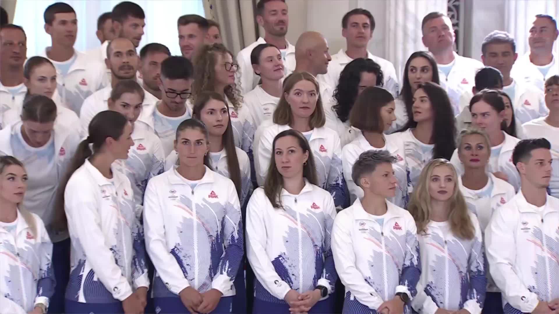 Primirea de către Președintele României, Klaus Iohannis, a Echipei Olimpice a României înaintea participării la Jocurile Olimpice de la Paris 2024, Republica Franceză