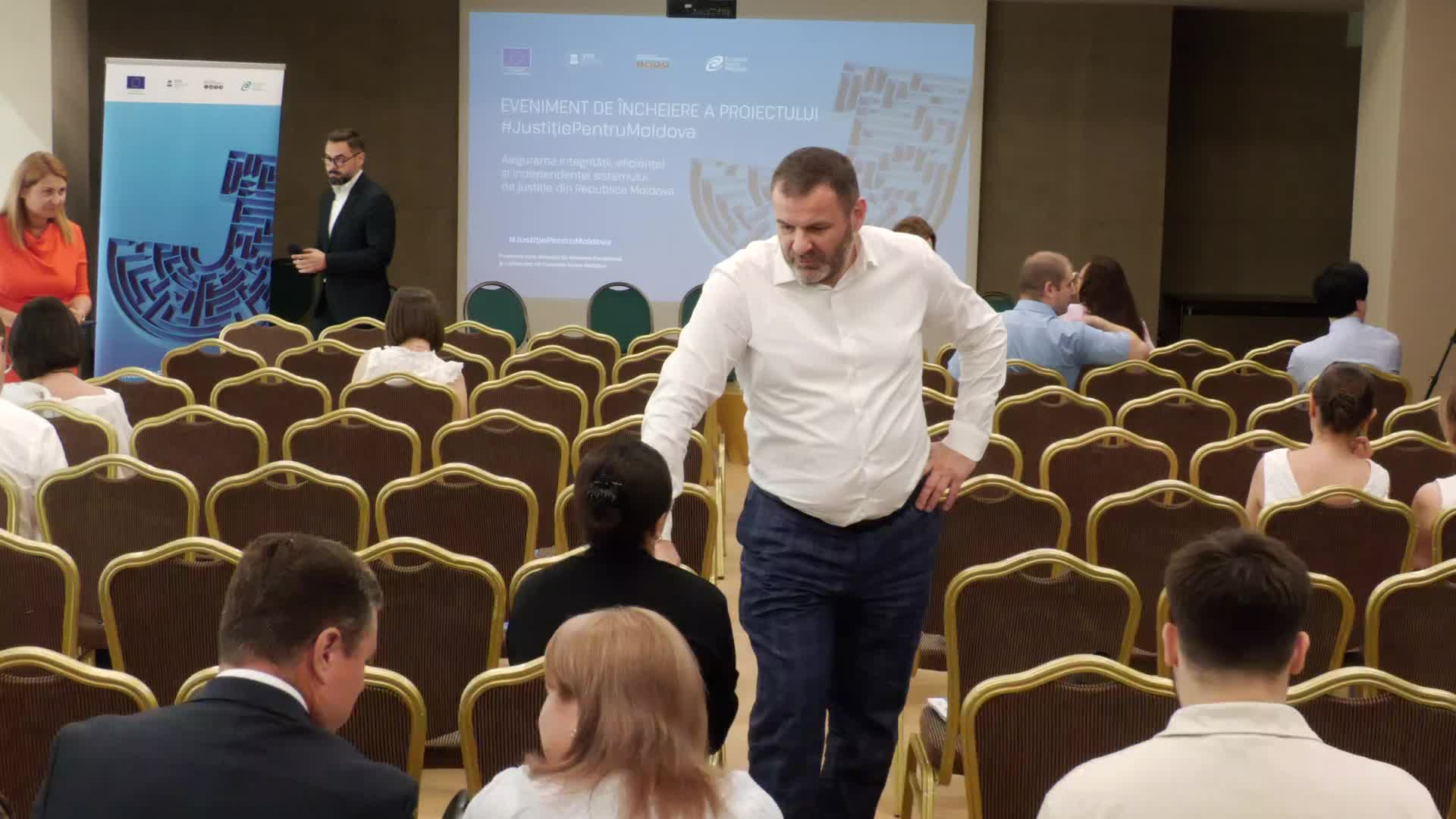 Evenimentul de încheiere a proiectului #JustițiePentruMoldova „Asigurarea integrității, eficienței și independenței sistemului de justiție din Republica Moldova”