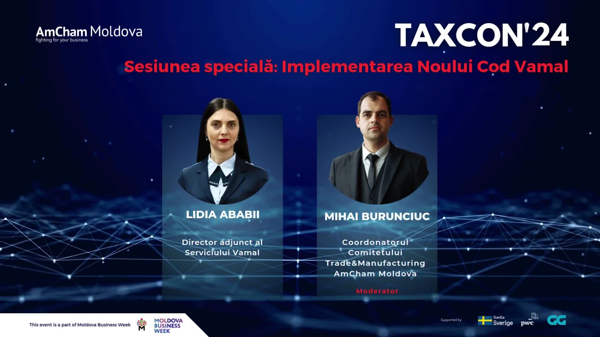 Deschiderea conferinței internaționale pe fiscalitate TAXCON'24