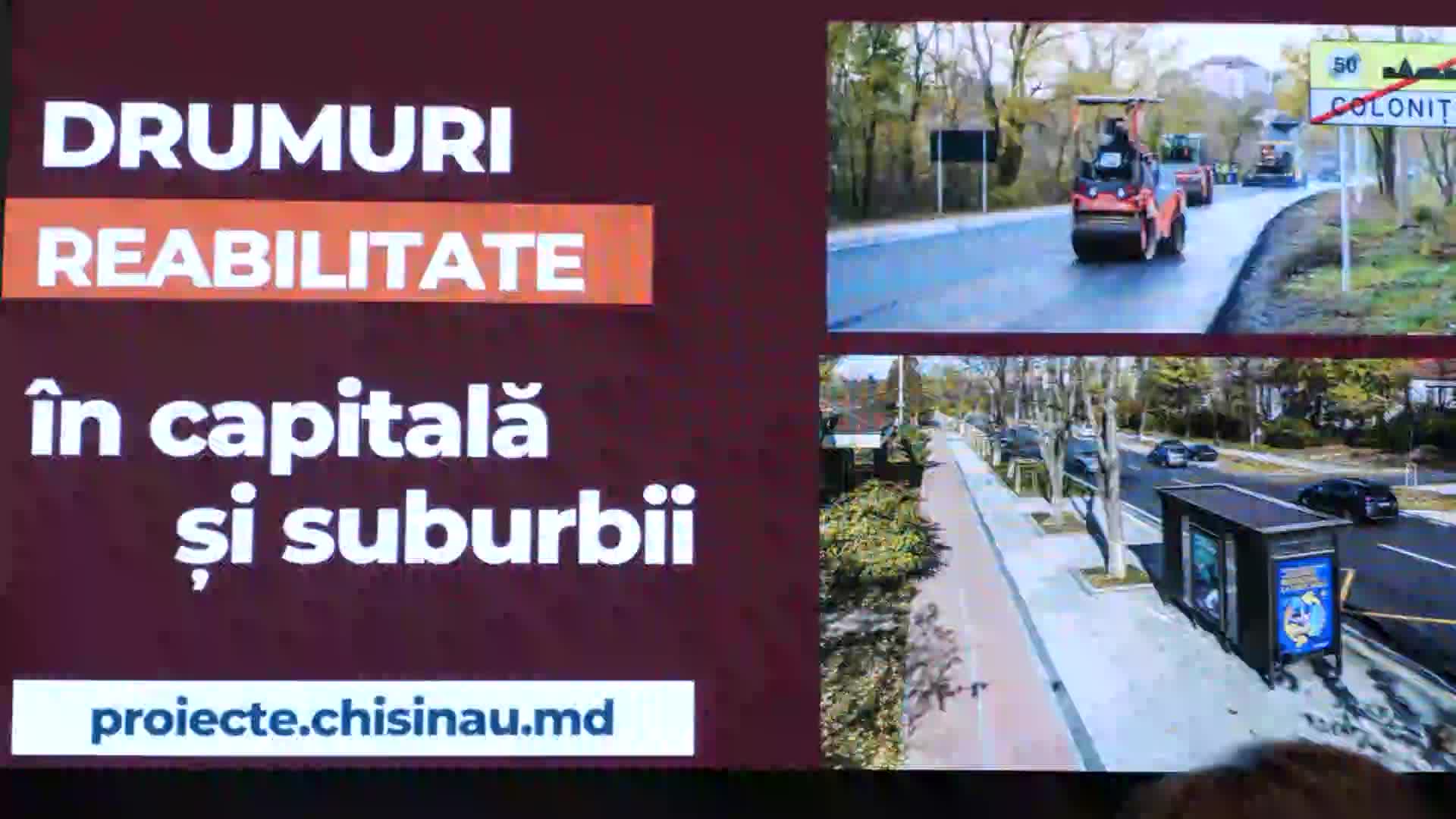 Prezentarea raportului pentru doi ani de activitate a Primăriei Municipiului Chișinău, la jumătatea celui de-al doilea mandat al Primarului General, Ion Ceban