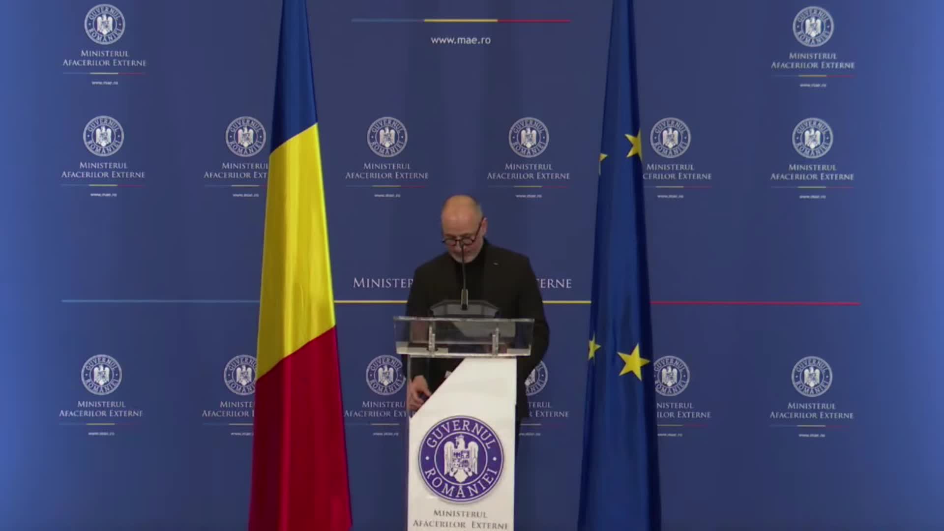 Briefing de presă susținut de purtătorul de cuvânt al Ministerului Afacerilor Externe al României, Andrei Țărnea, cu privire la situația de securitate din Orientul Mijlociu